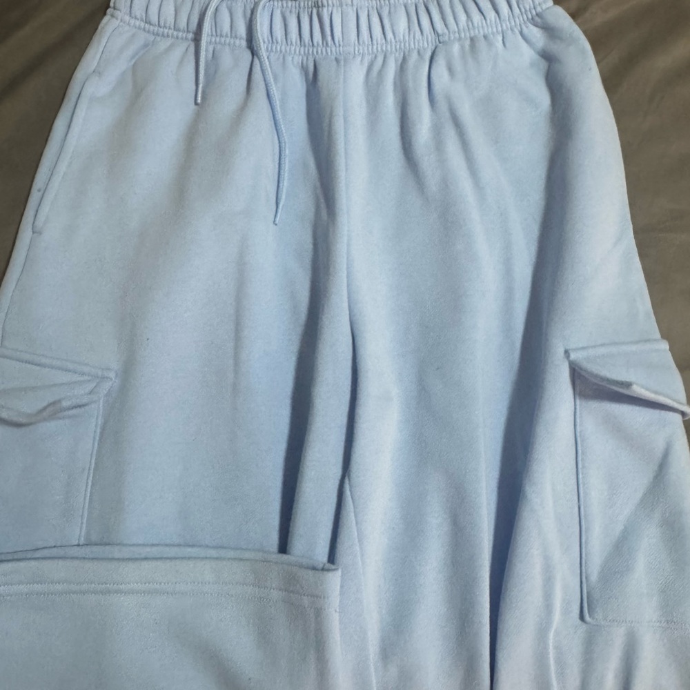 No Boundaries Sky Blue Fleece Pants